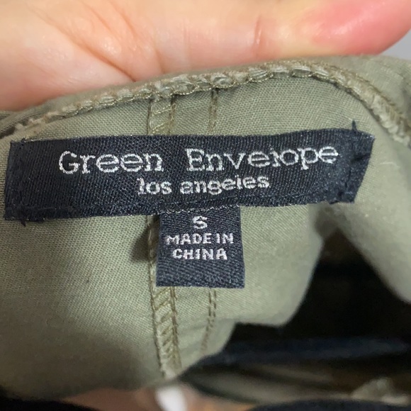 Green envelope LA  cargo jacket - Picture 2 of 3